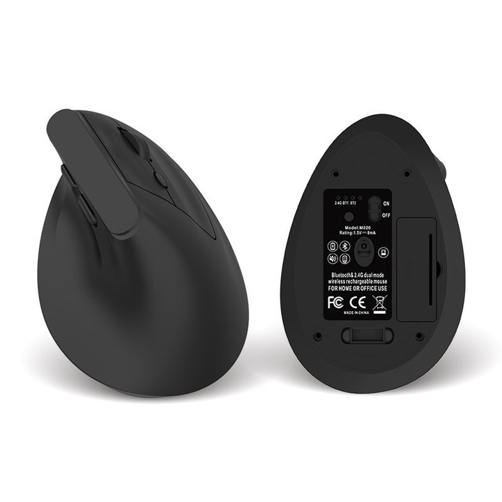 Ergonomic Rechargeable Wireless Mouse Bowlift