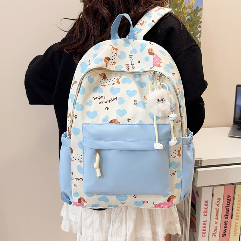 Cute Animal Print Backpack Bowlift