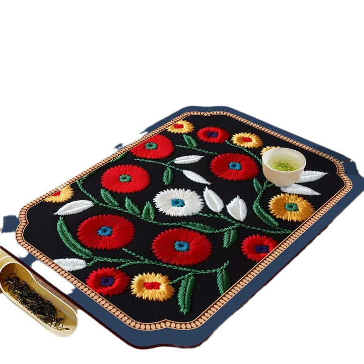 Decorative Floral Table Mat Bowlift