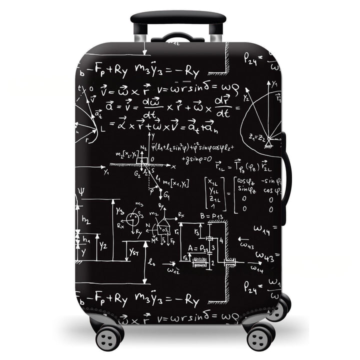 Unisex hard-shell suitcase with playful cat design Bowlift