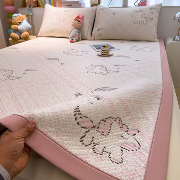 Playful Rainbow Mattress Protector