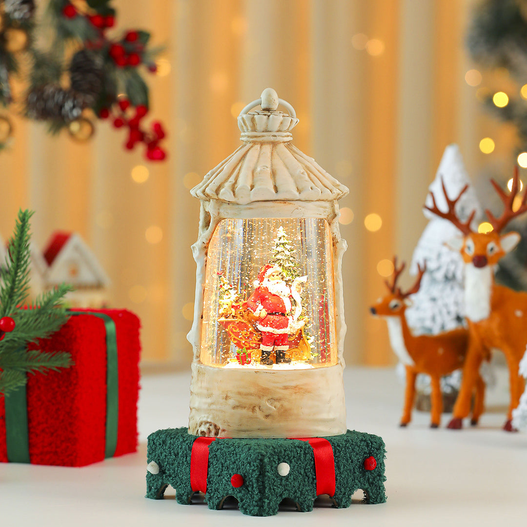 Decorative Illuminated Holiday Lantern Bowlift