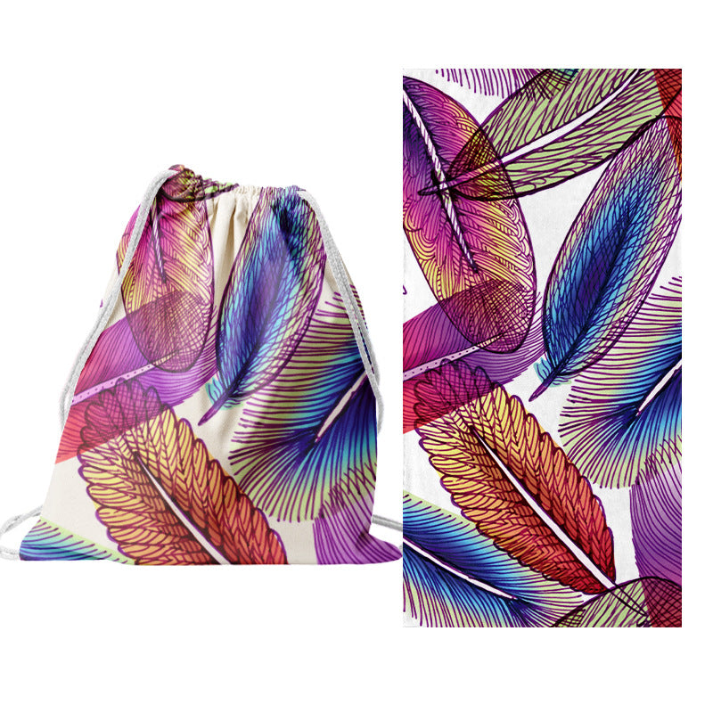 Drawstring bag with creative cactus design Bowlift