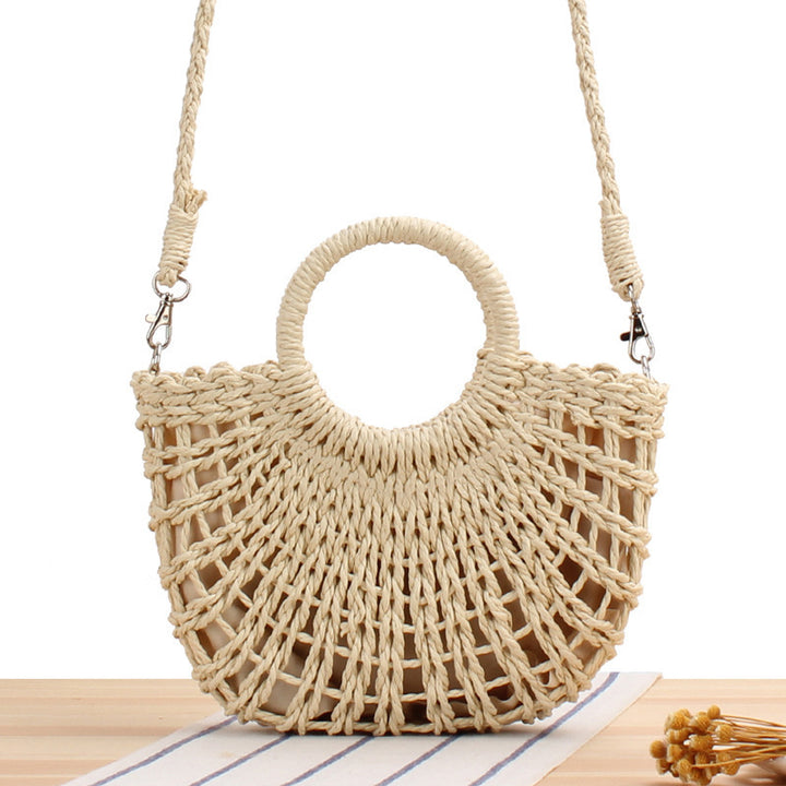 Handmade wicker bag in Boho style Bowlift