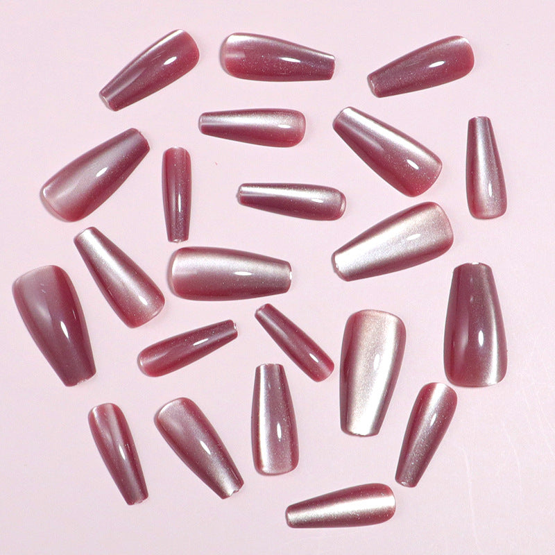 Premium Glossy Press-On Nail Tips Set Bowlift
