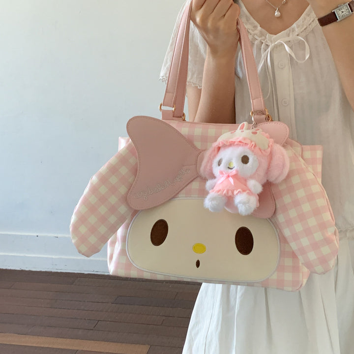 Quilted Bow Shoulder Bag Bowlift