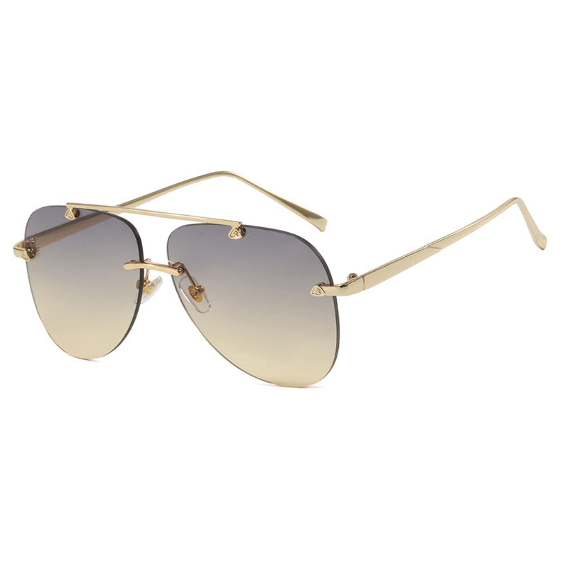 Women's elegant pilot sunglasses with UV protection and reflective lenses Bowlift