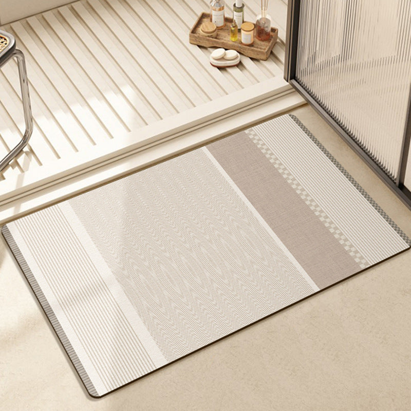 Modern Textured Bath Mat Bowlift