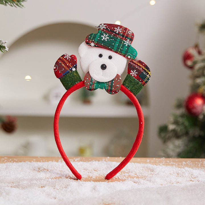 Festive Reindeer Headband Bowlift