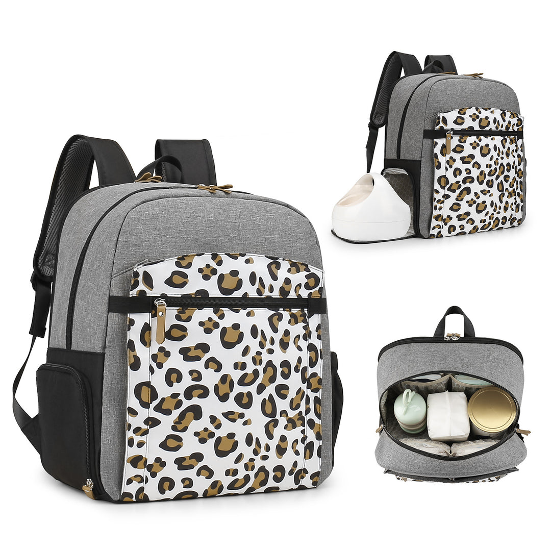 Backpack with Modern Animal Pattern Bowlift
