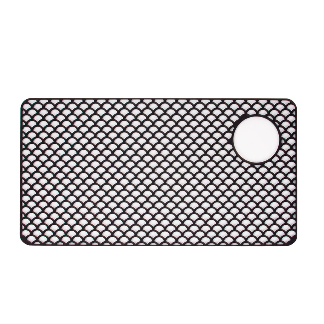 Non-Slip Multi-Textured Kitchen Drain Mat Bowlift
