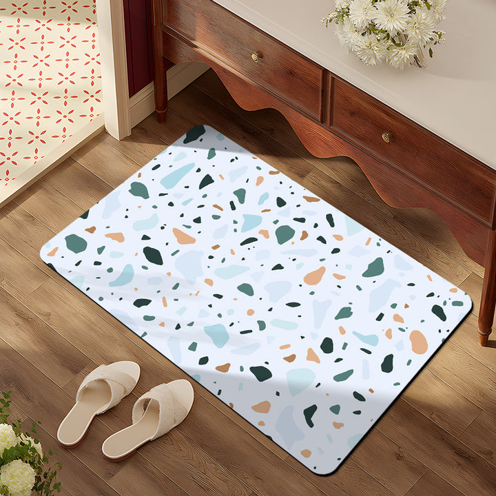 Abstract Patterned Comfort Mat Bowlift
