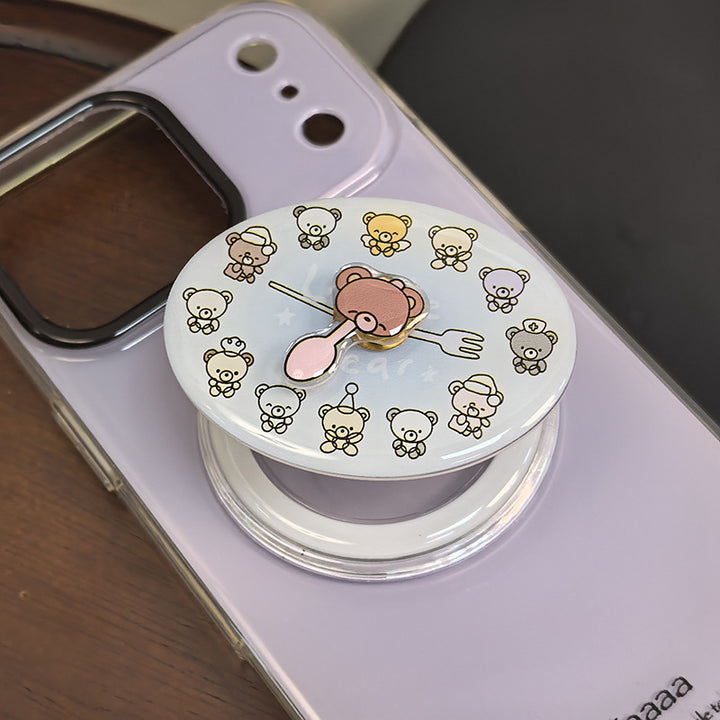 Floral Ice Cream Cone Phone Grip Bowlift
