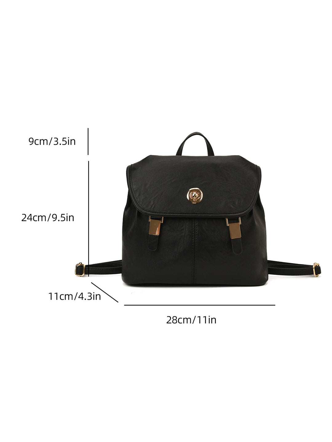 Vintage-Inspired Leather Backpack Bowlift