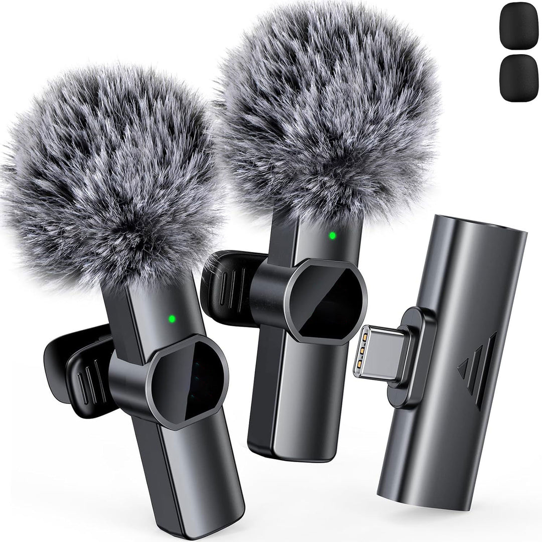 Wireless Lavalier Microphone with High Audio Quality Bowlift