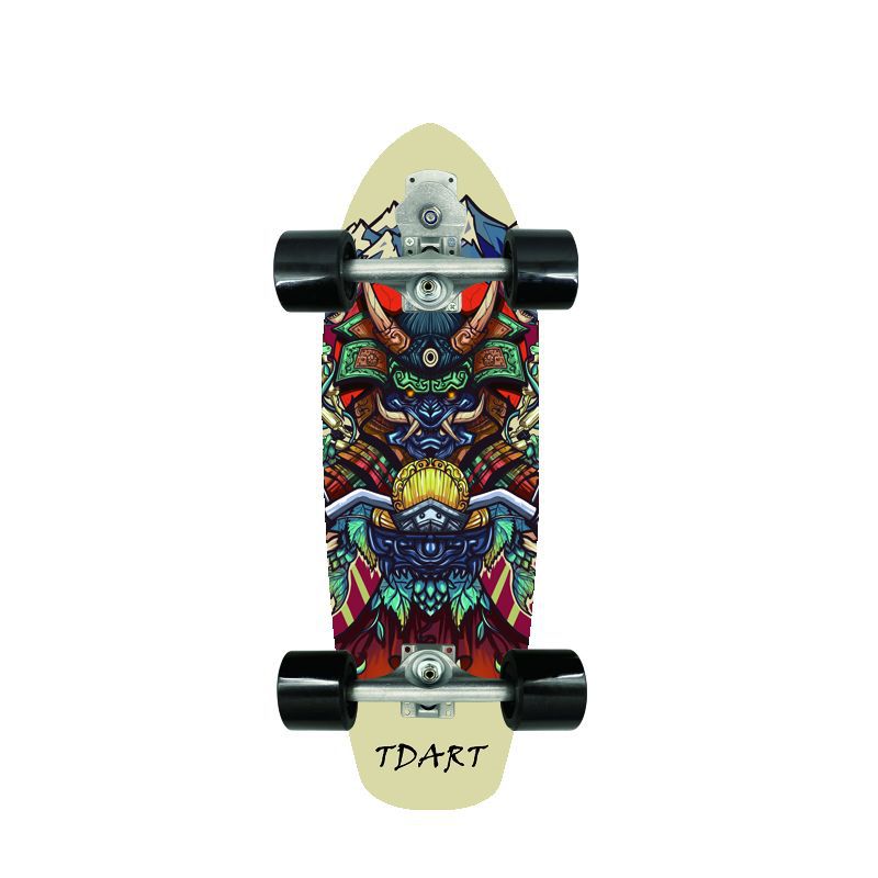 Retro-Inspired Mini Cruiser Skateboard Bowlift