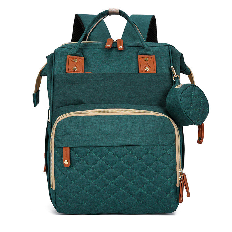 Multi-Purpose Quilted Travel Backpack Bowlift