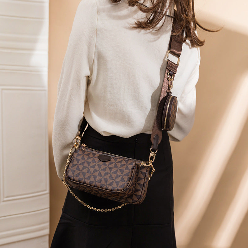 Fashionable crossbody bag with versatile compartment system Bowlift