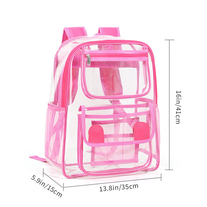 Transparent Safety Backpack Bowlift