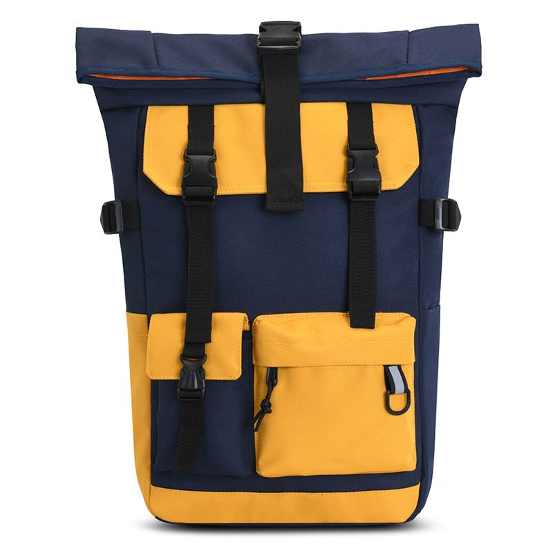 Modern rolltop backpack with multifunctional exterior pockets Bowlift