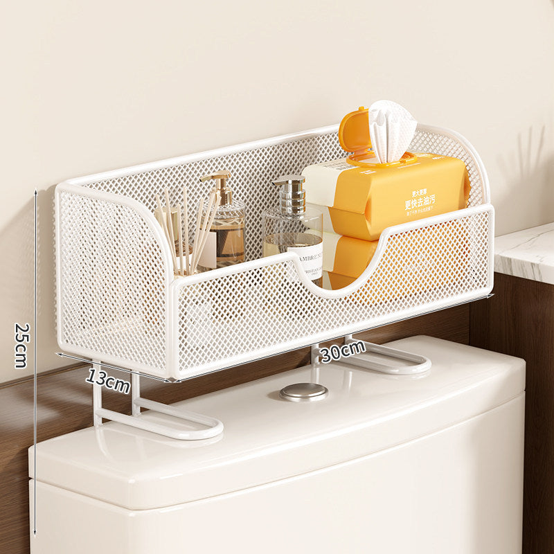 Over-Toilet Storage Organizer Rack Bowlift