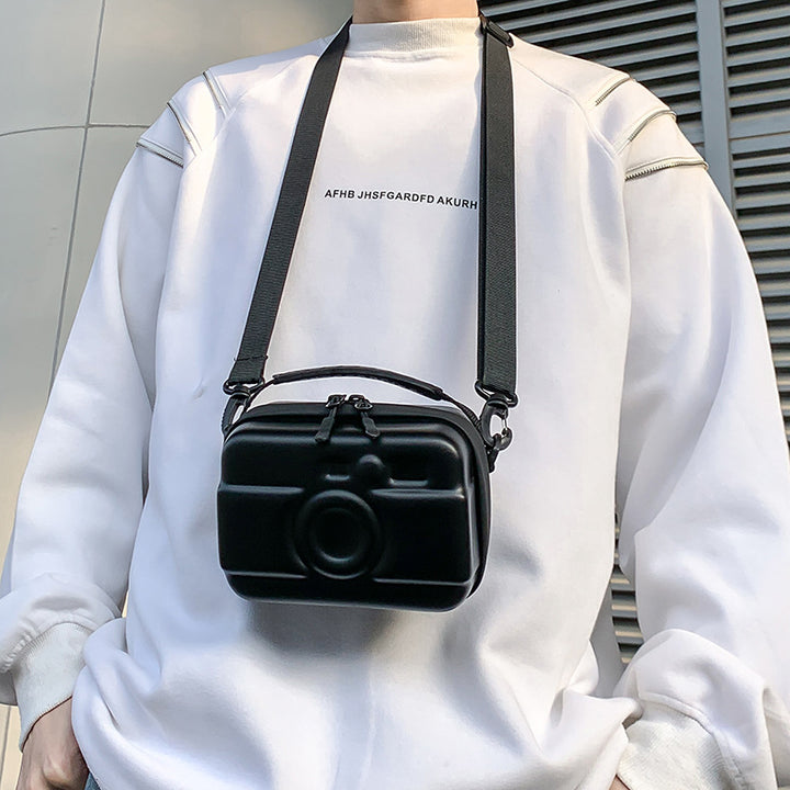 Novelty Camera-Shaped Crossbody Bag Bowlift