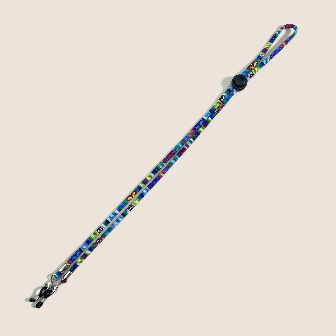 Decorative Patterned Eyewear Retention Strap Bowlift