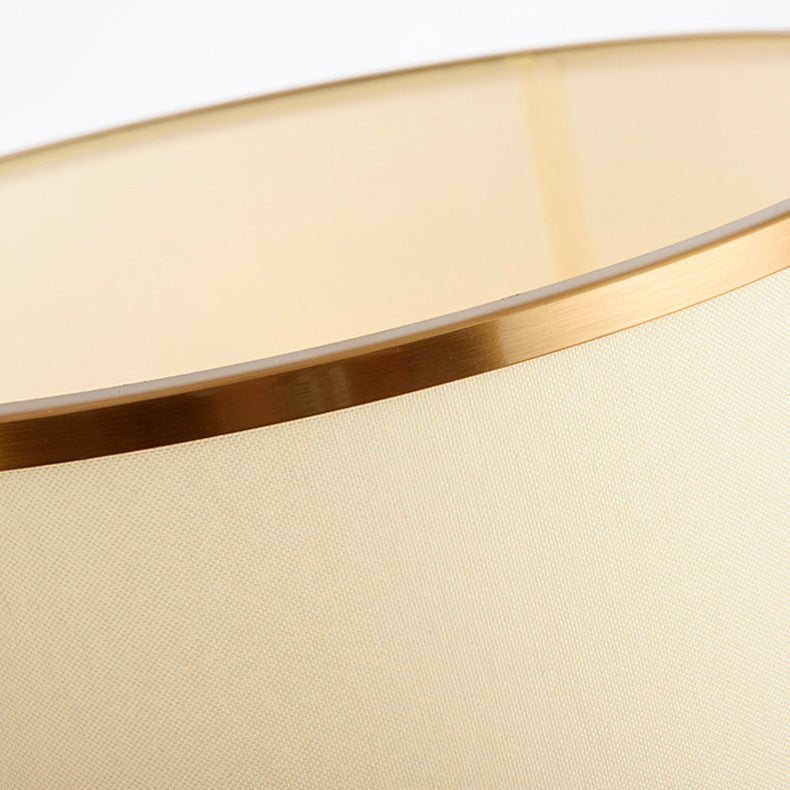 Elegant Modern Table Lamp with Sculptural Gold Base