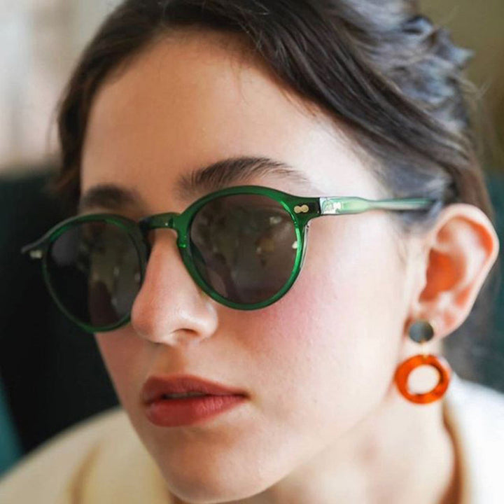 Women's fashionable round sunglasses Bowlift