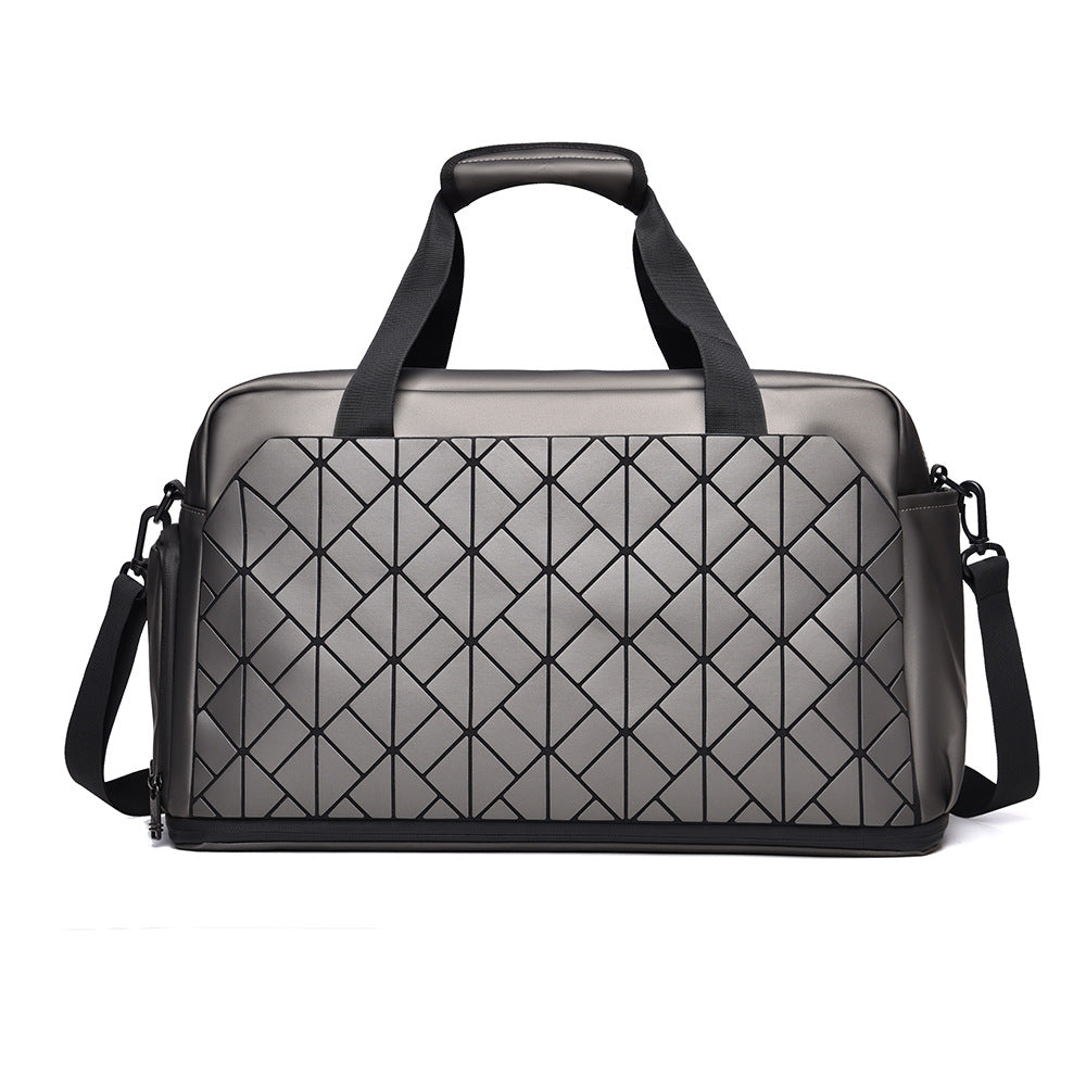 Trendy Multi-Compartment Travel Duffel Bag Bowlift