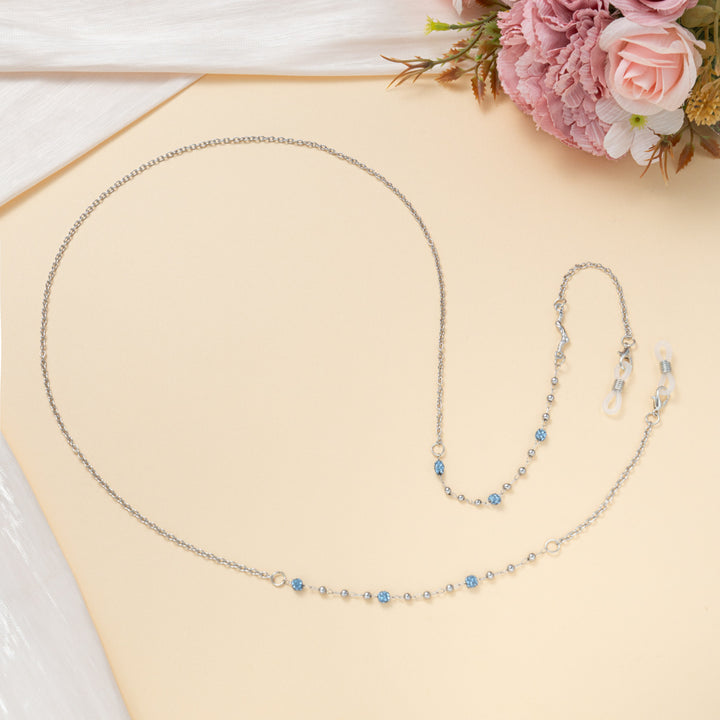 Chic Rhinestone Eyewear Chain Bowlift
