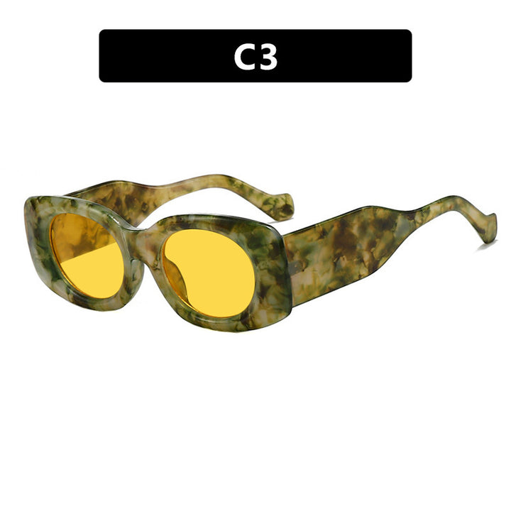 Ladies futuristic sunglasses in elegant square design Bowlift