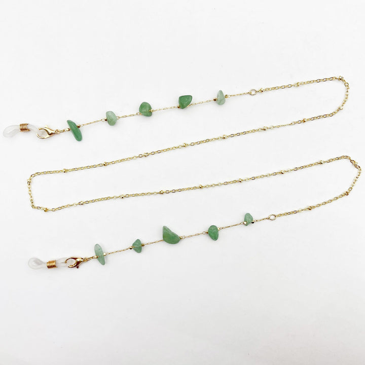 Colorful Gemstone Eyewear Chain Bowlift