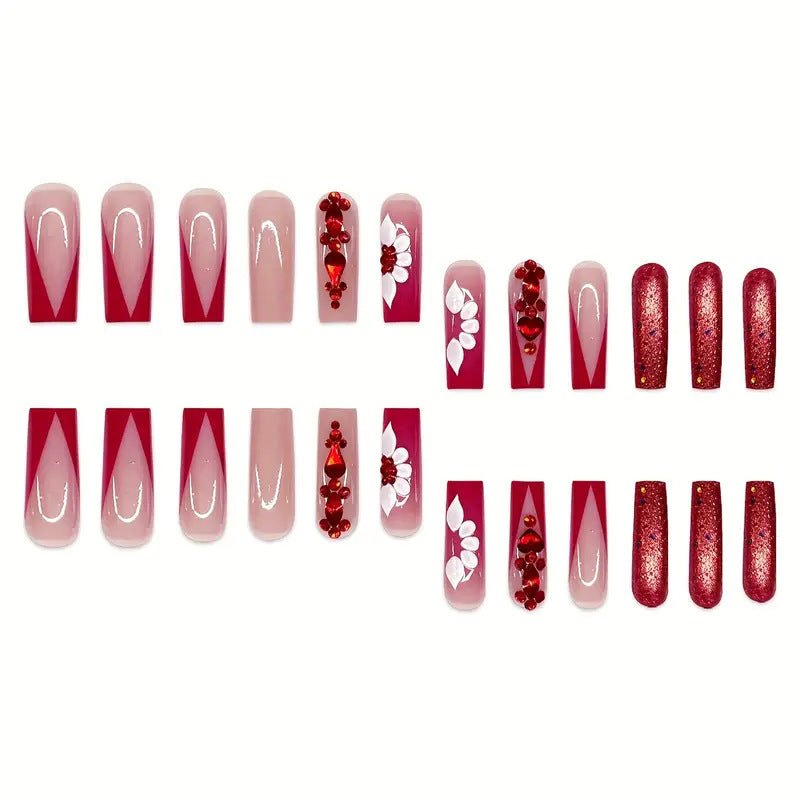 Glamorous Decorative Nail Set Bowlift