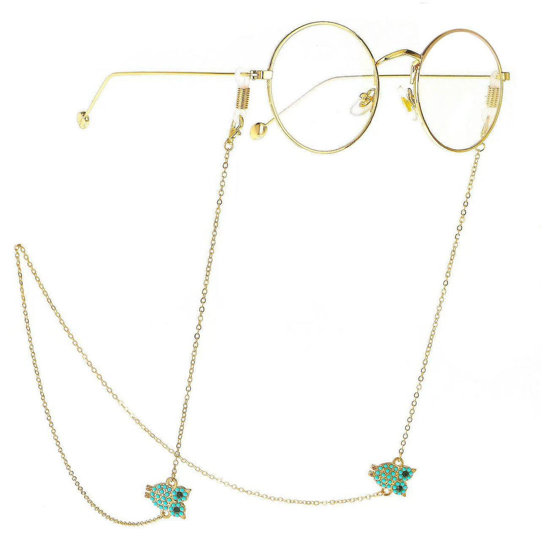 Decorative Owl Eyewear Chain Bowlift