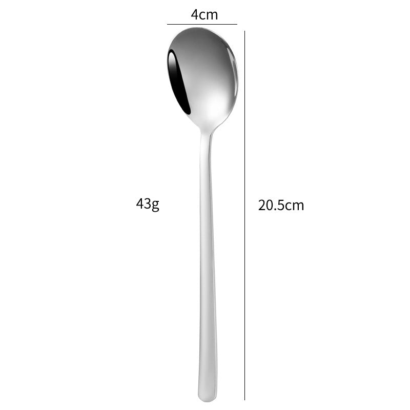 Elegant dessert spoon with luxurious golden surface Bowlift