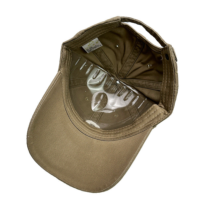 Men's Casual Cotton Distressed Cap Bowlift
