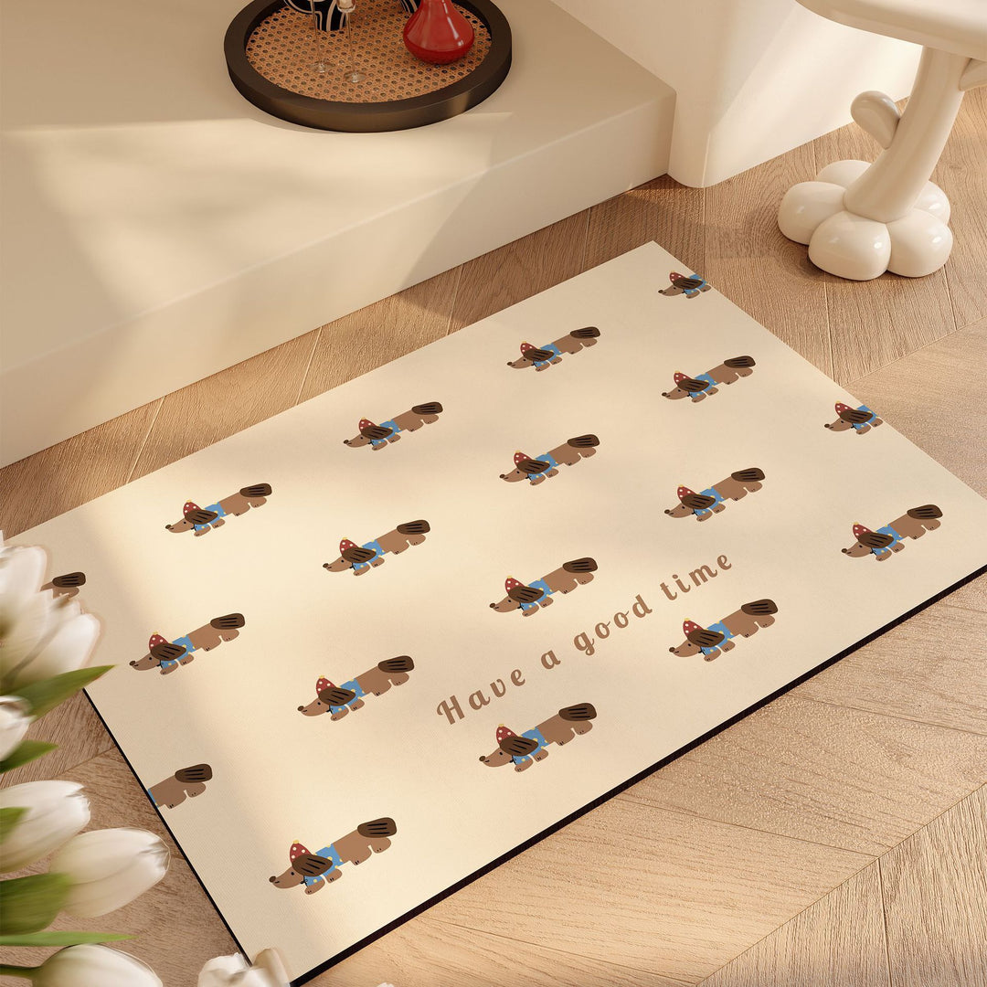 Cute Cartoon Animal Bath Mat Bowlift