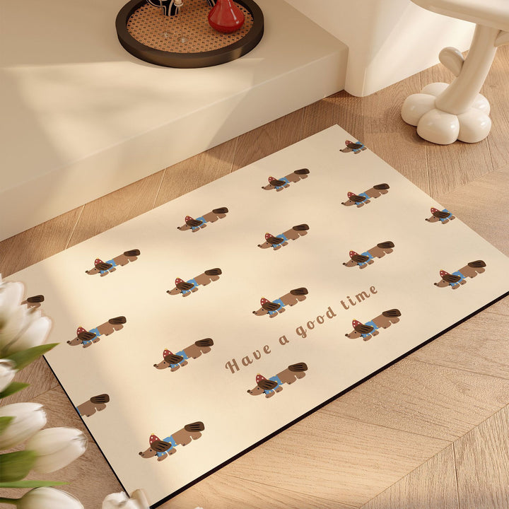 Cute Cartoon Animal Bath Mat Bowlift