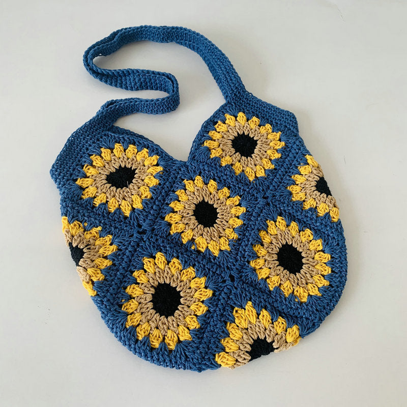 Handmade Crocheted Shoulder Bag Bowlift