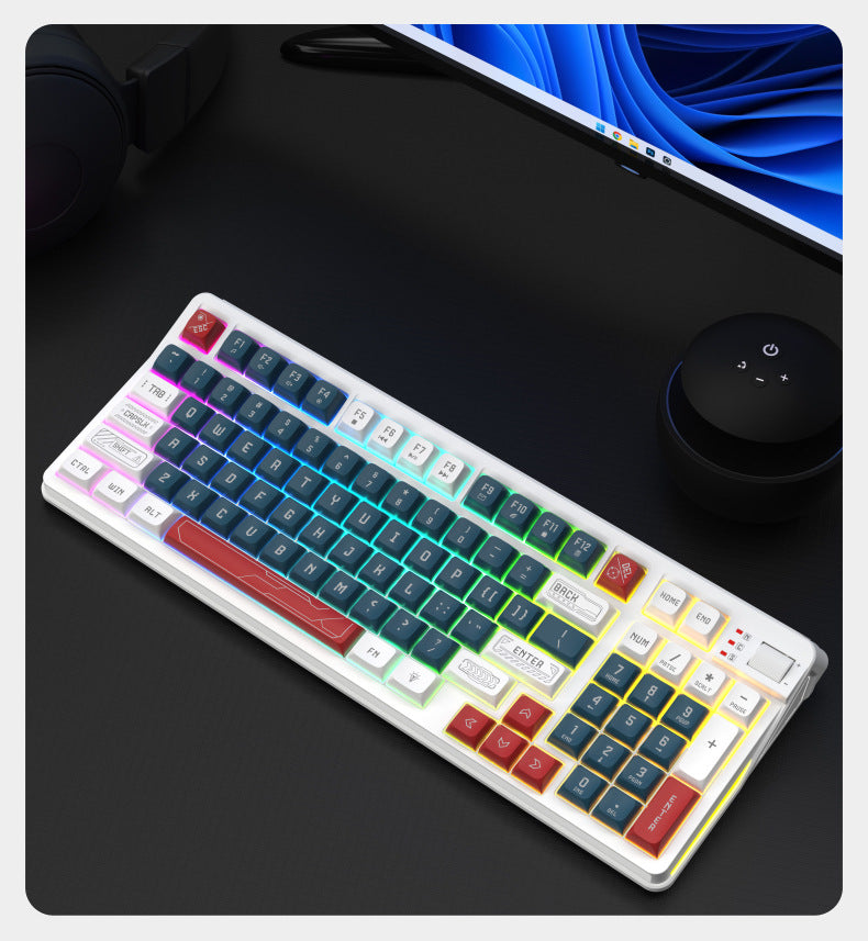 Compact Custom Mechanical Gaming Keyboard Bowlift