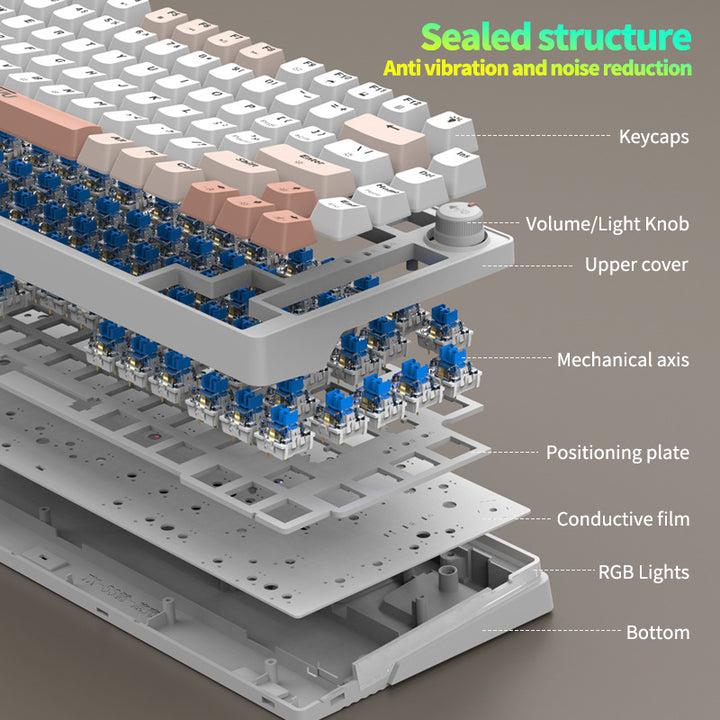 Gaming Mechanical Keyboard Bowlift