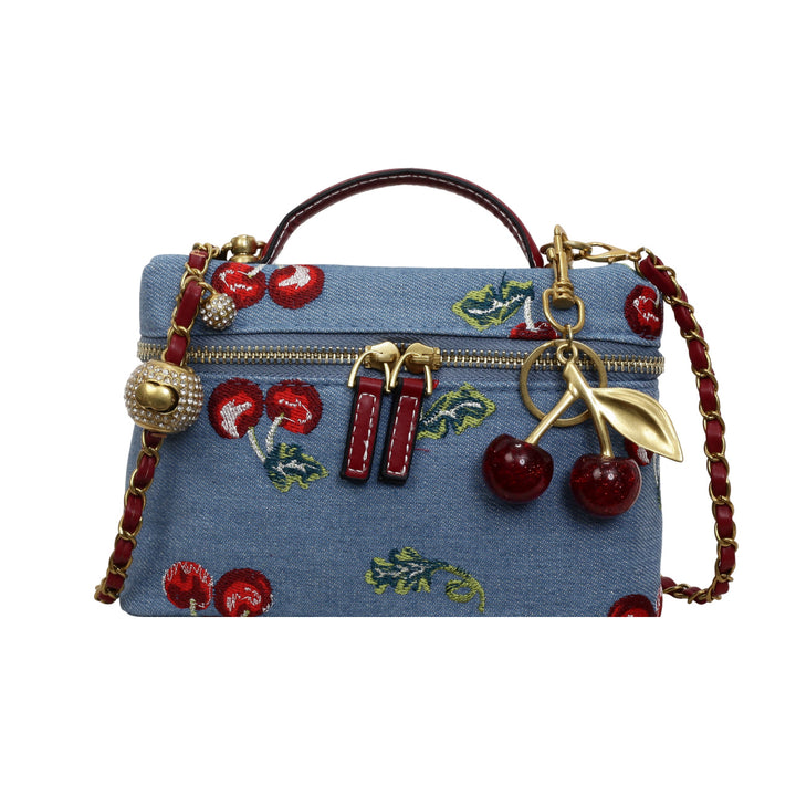 Embroidered Crossbody Bag Bowlift