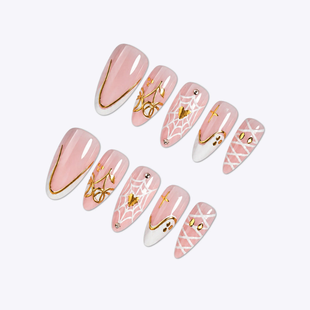 Creative Nail Art Set with Elegant 3D Elements Bowlift
