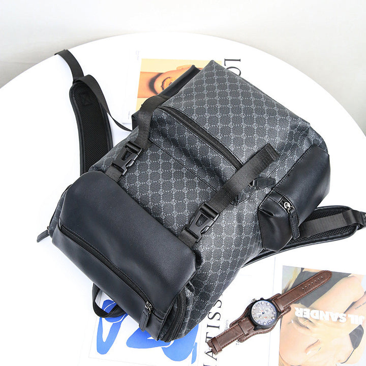 Fashionable backpack with expandable pockets Bowlift