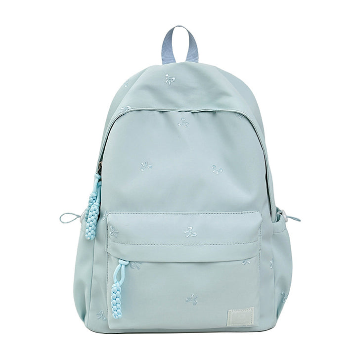Decorative Embroidered Backpack Bowlift