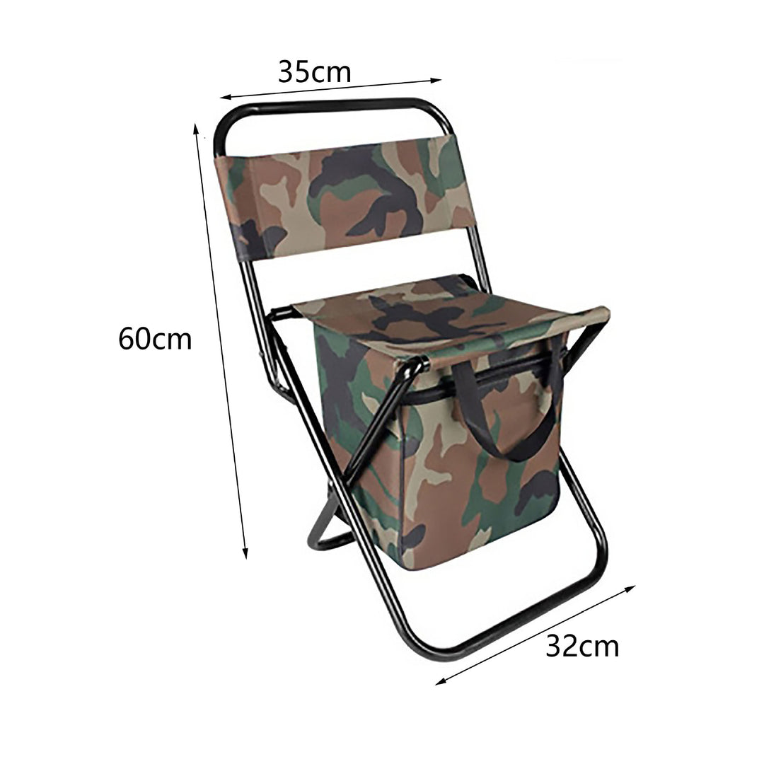 Portable Folding Cooler Chair Bowlift
