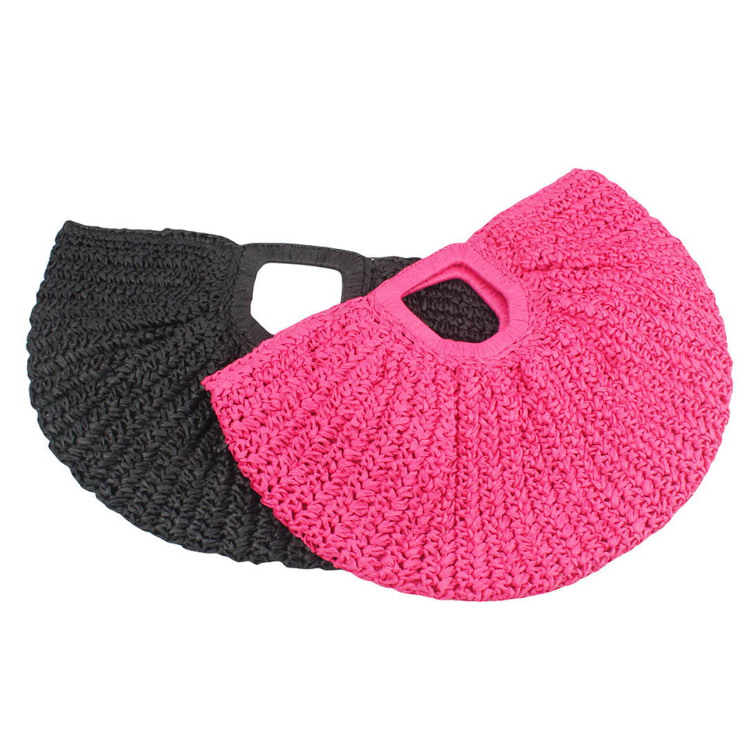 Beach bag in modern wave pattern Bowlift