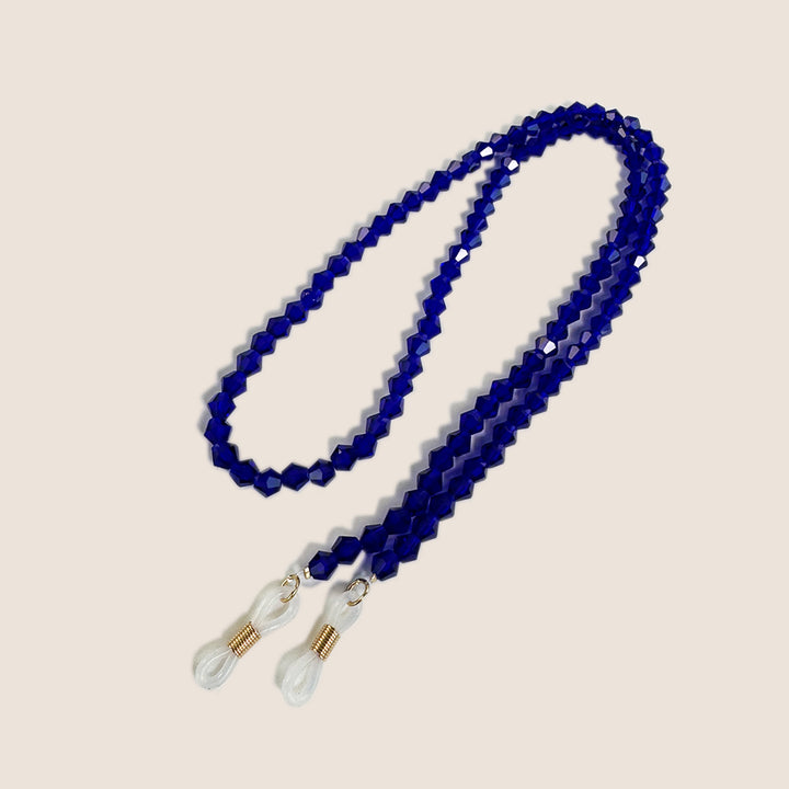 Beaded Eyewear Chain with Clear Tips Bowlift