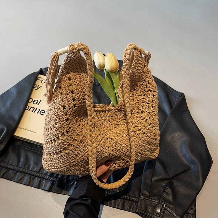 High-Quality Crocheted Shoulder Bag Bowlift